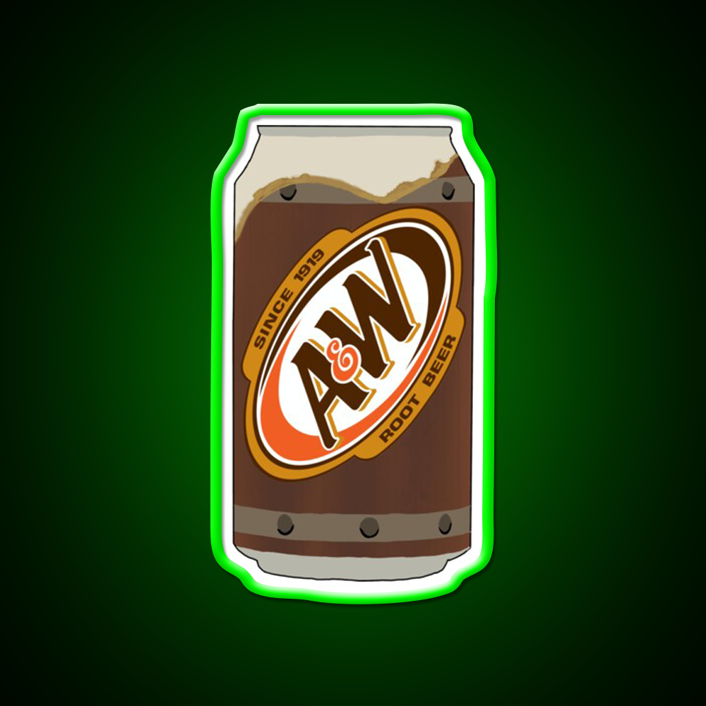 Aw Root Beer Bar Decor Led Neon Sign Rgb Color - LED neon sign view 8