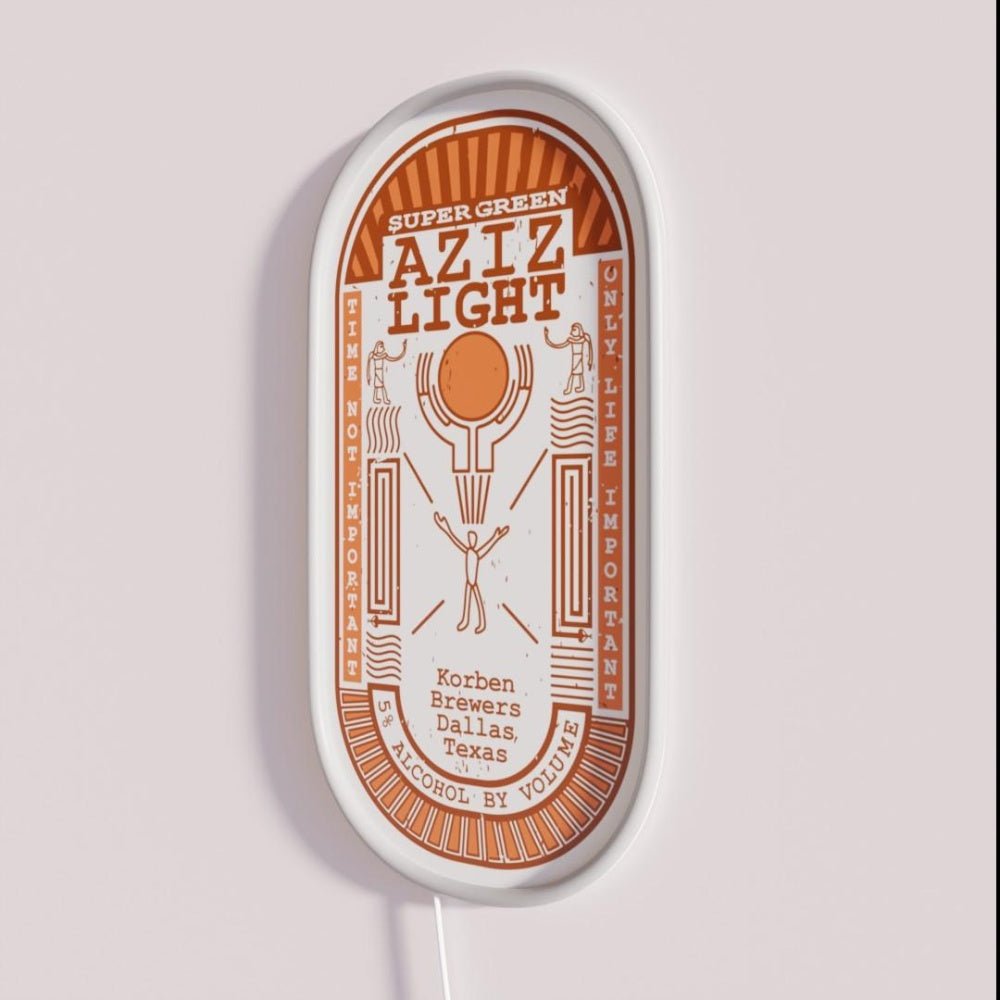 Aziz Light The Divine Brew Alternate Rgb Led Neon Sign - Shineneon