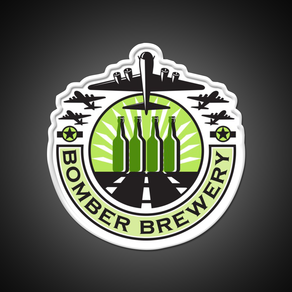 B 17 Heavy Bomber Beer Bottle Brewery Retro Beer Bar Decor Led Neon Sign Rgb Color - LED neon sign view 11