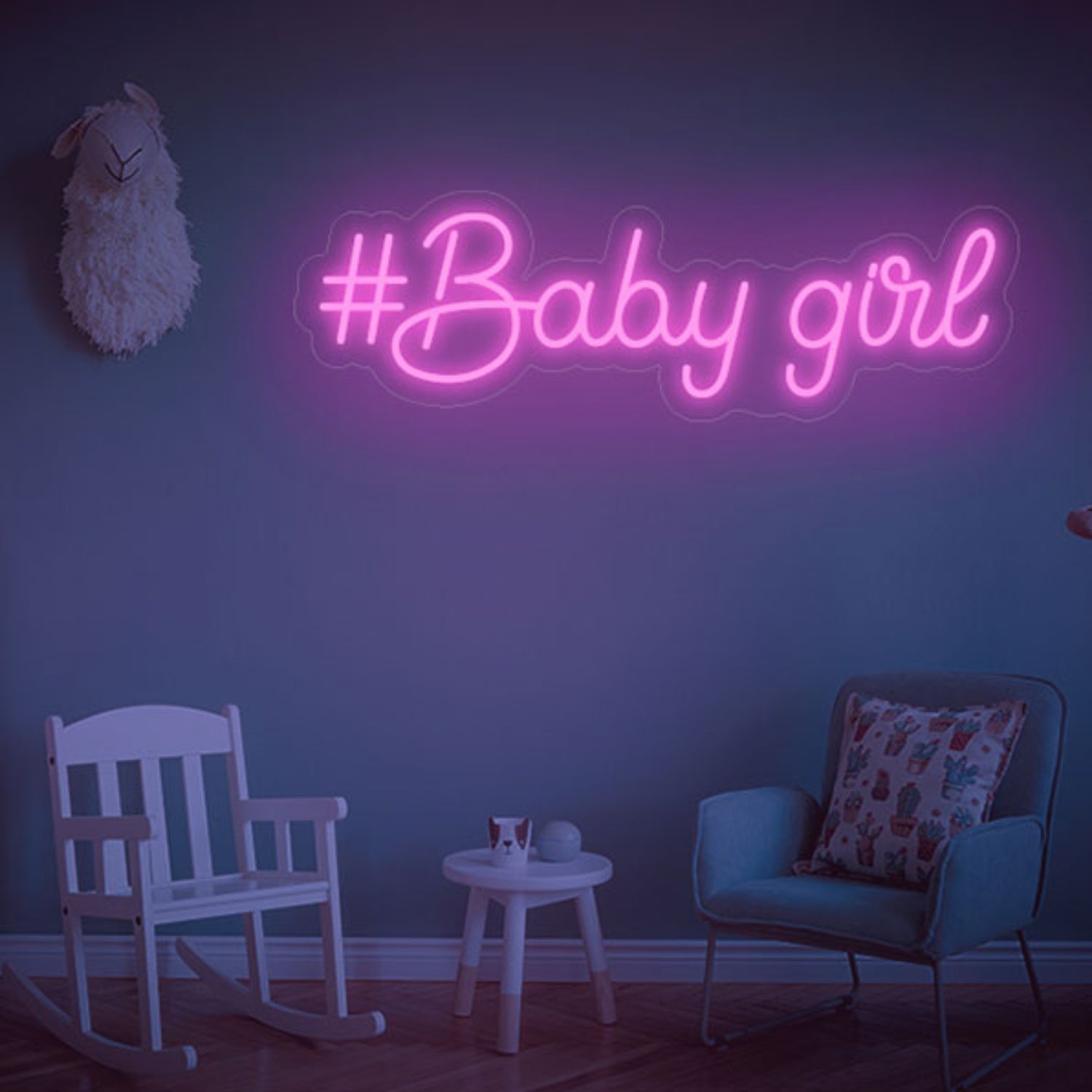 Baby Girl Neon Sign Wall Art Decor | Shineneon