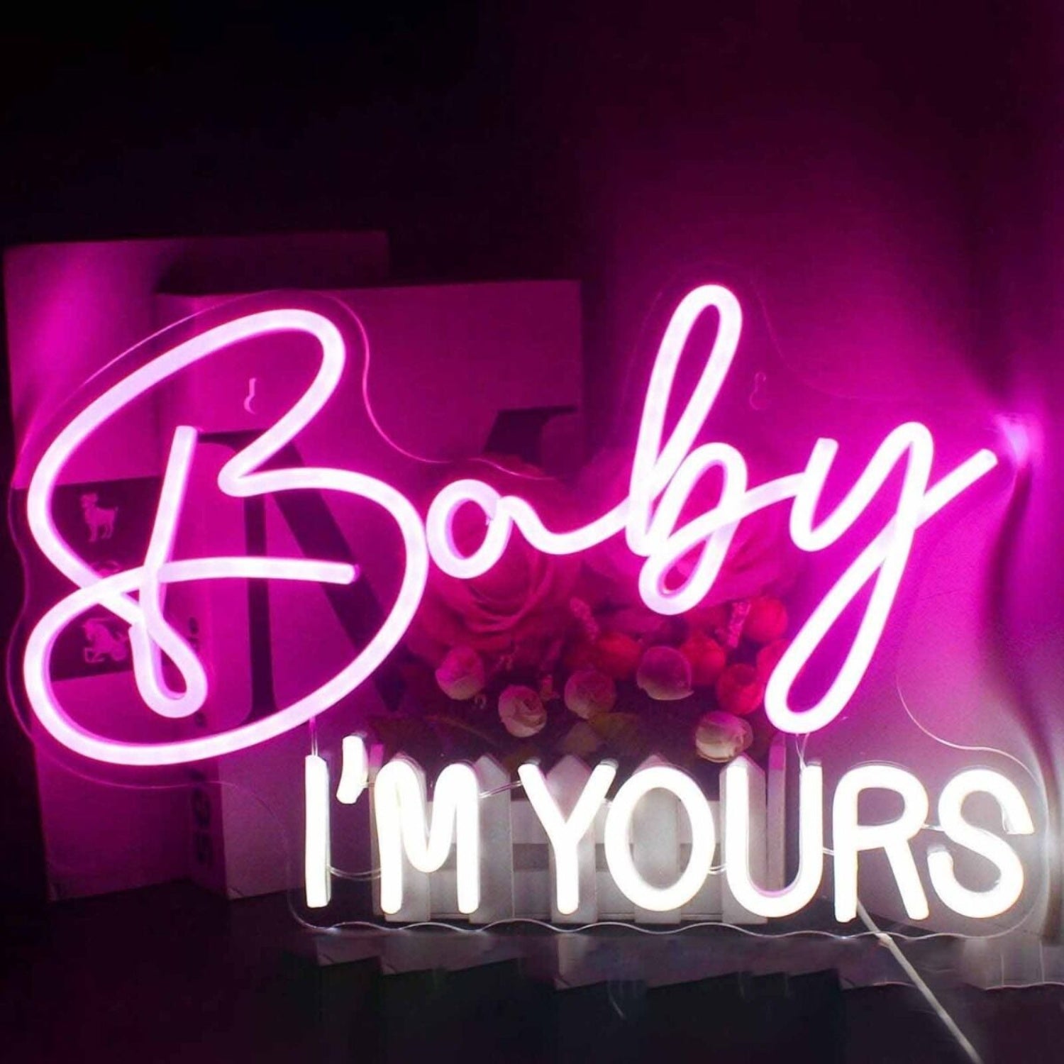 Baby I Am Yours Deco Neon Sign | Shineneon