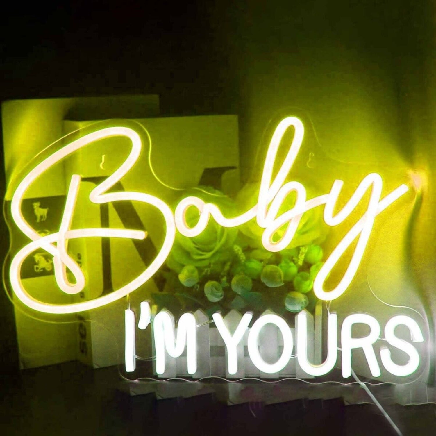 Baby I Am Yours Deco Neon Sign | Shineneon