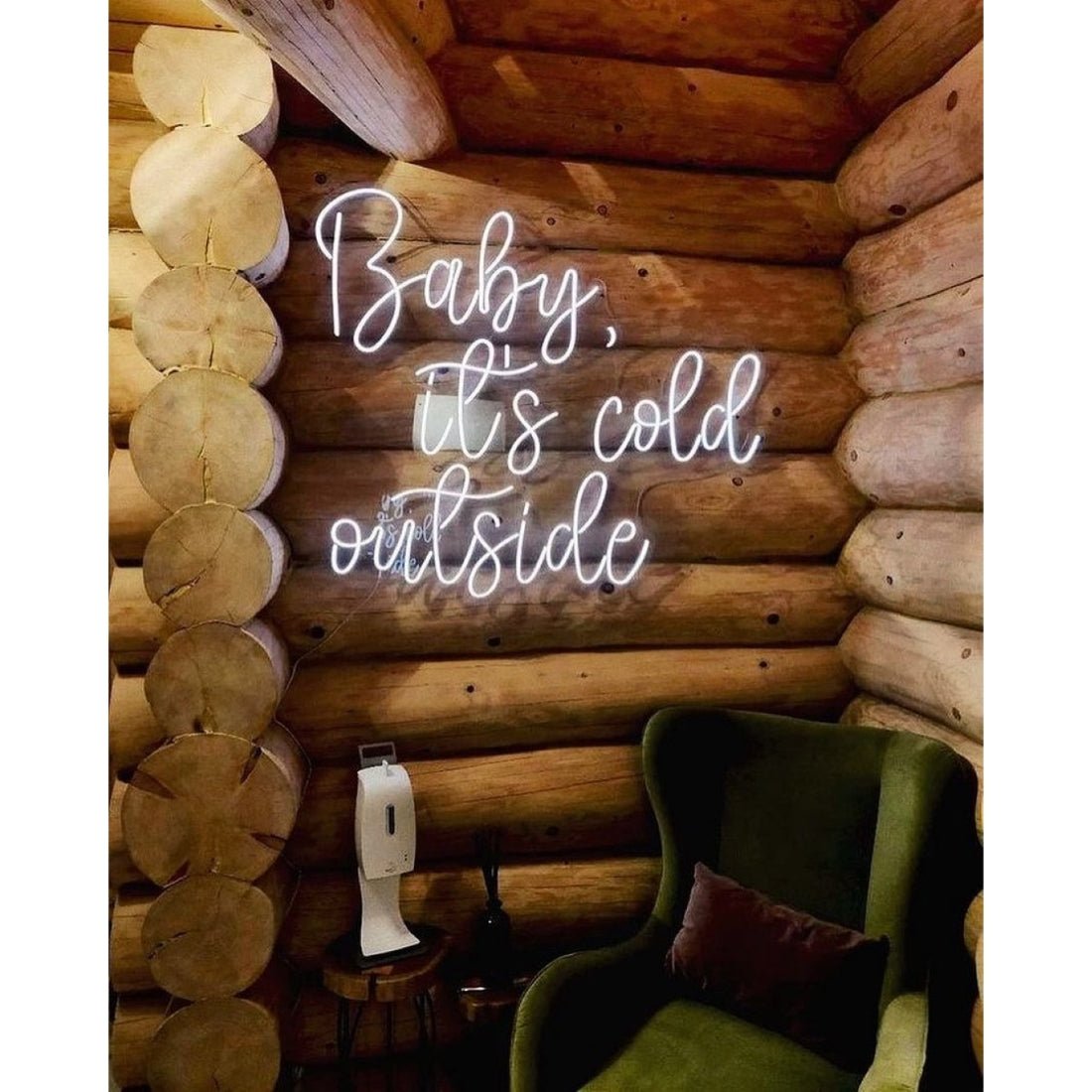 Baby Its Cold Outside Led Sign Business Neon Sign - Shineneon