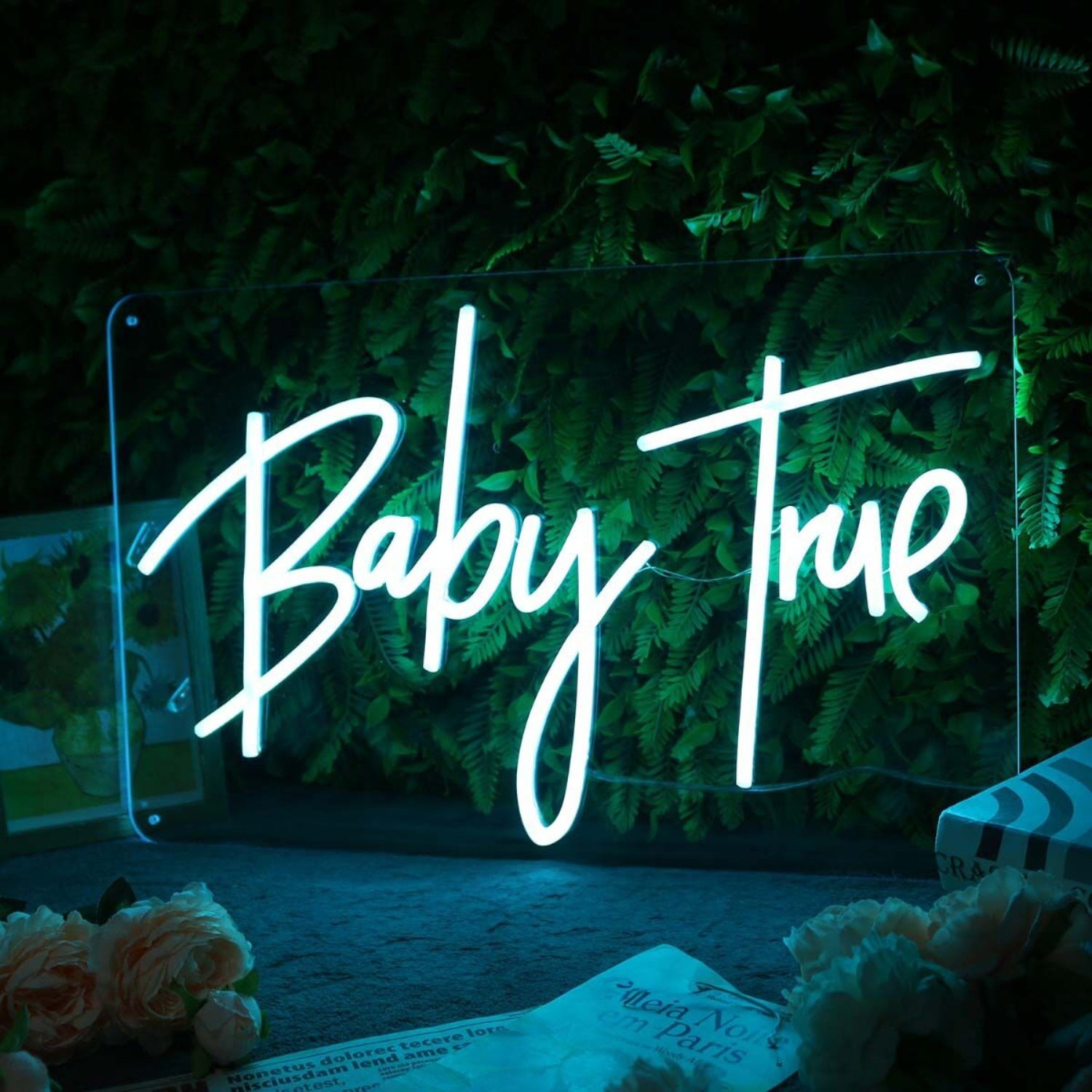 Baby True Blue Neon Sign | Shineneon