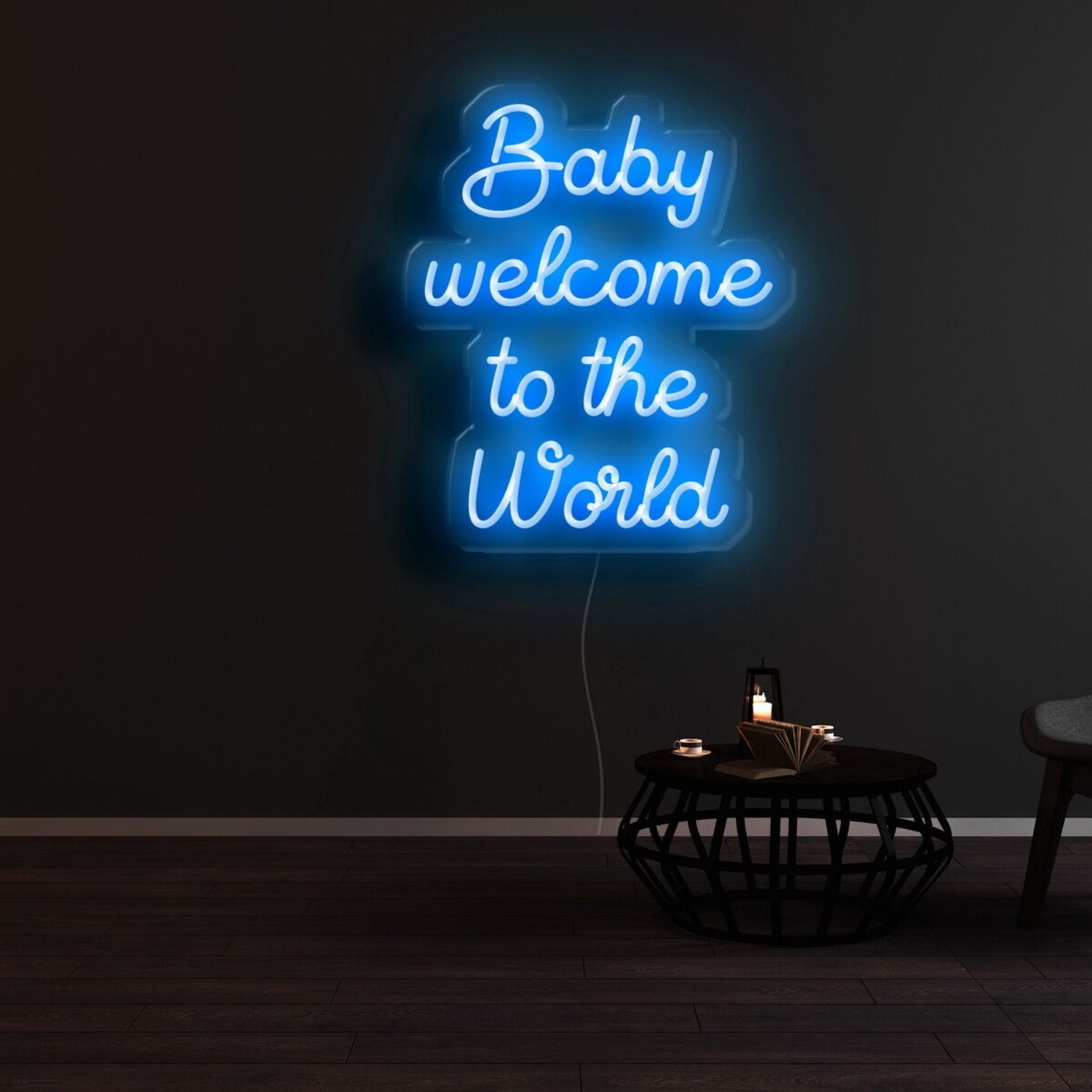 Baby Welcome To The World Led Neon Sign - Shineneon
