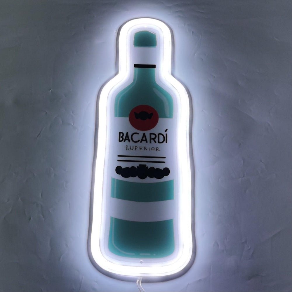 Bacardi Rum Bottle Neon Sign - Shineneon