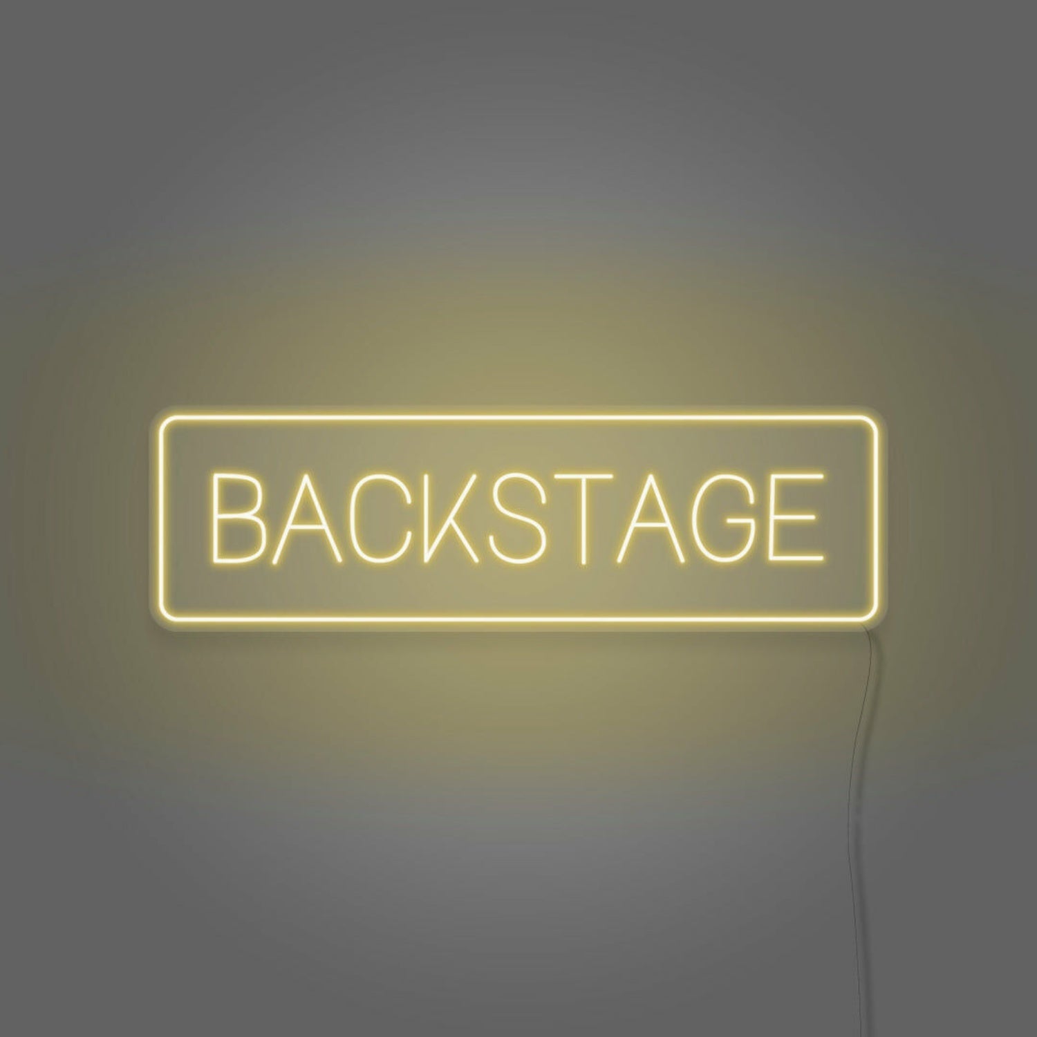 Backstage Neon Behind The Scenes Glamour - Shineneon