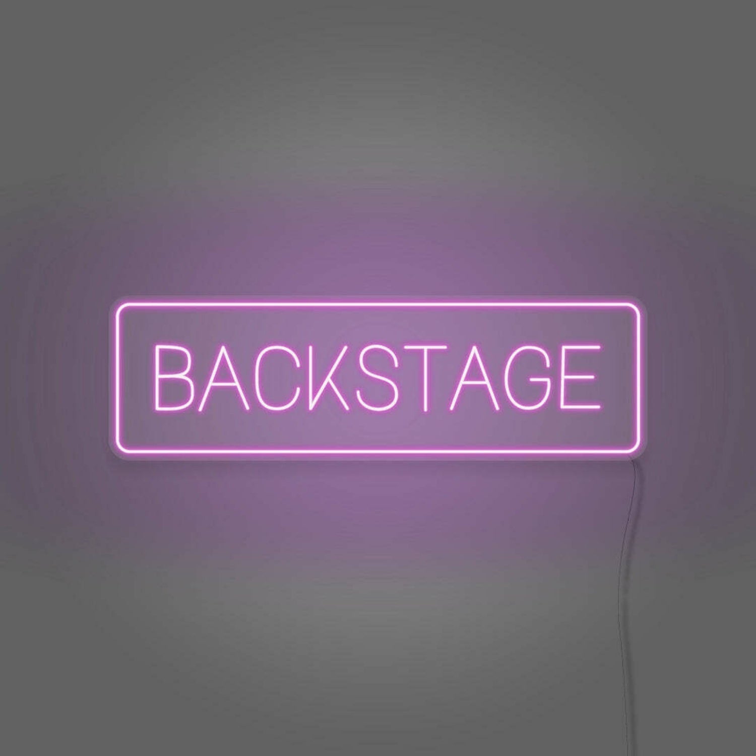 Backstage Neon Behind The Scenes Glamour - Shineneon