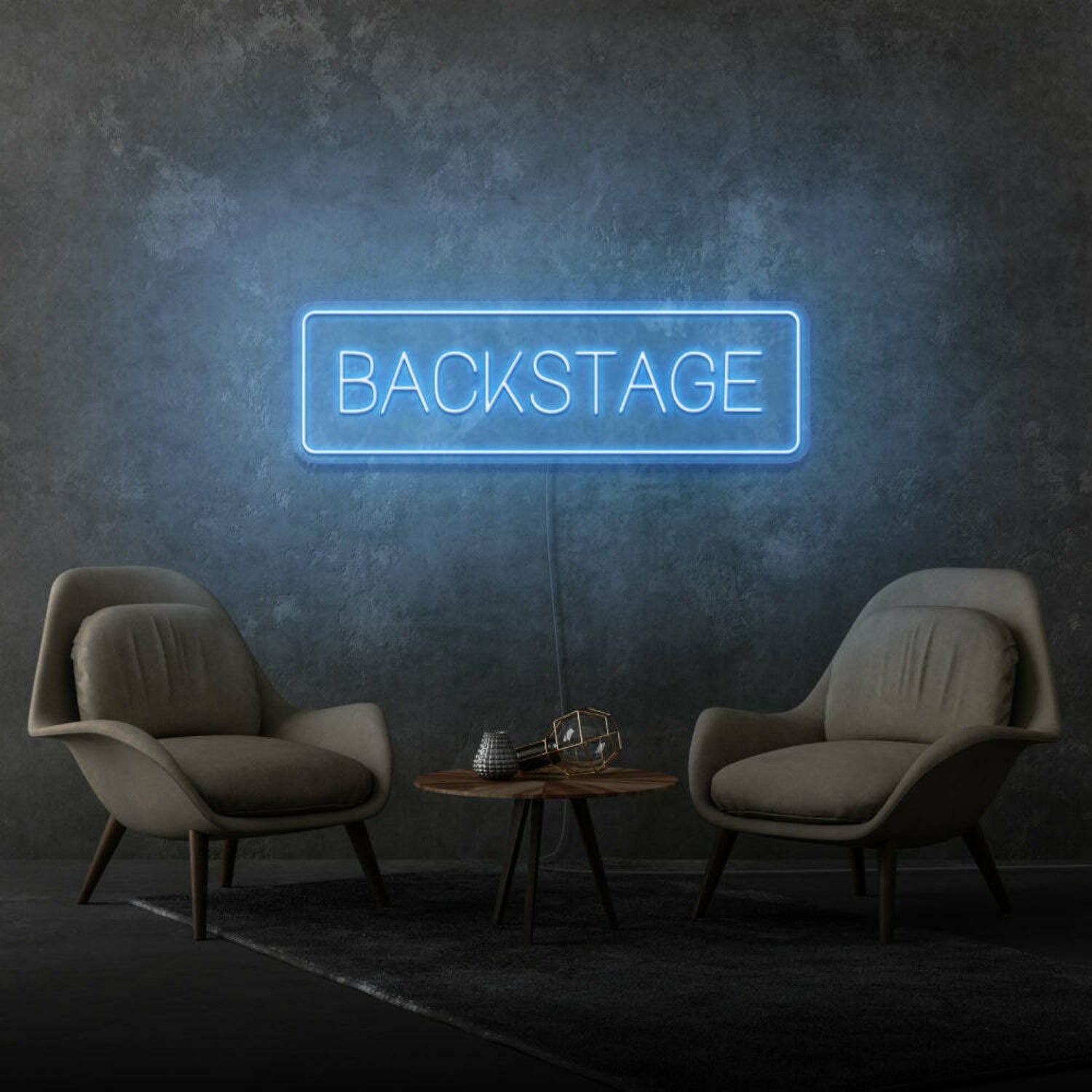 Backstage Neon Behind The Scenes Glamour - Shineneon