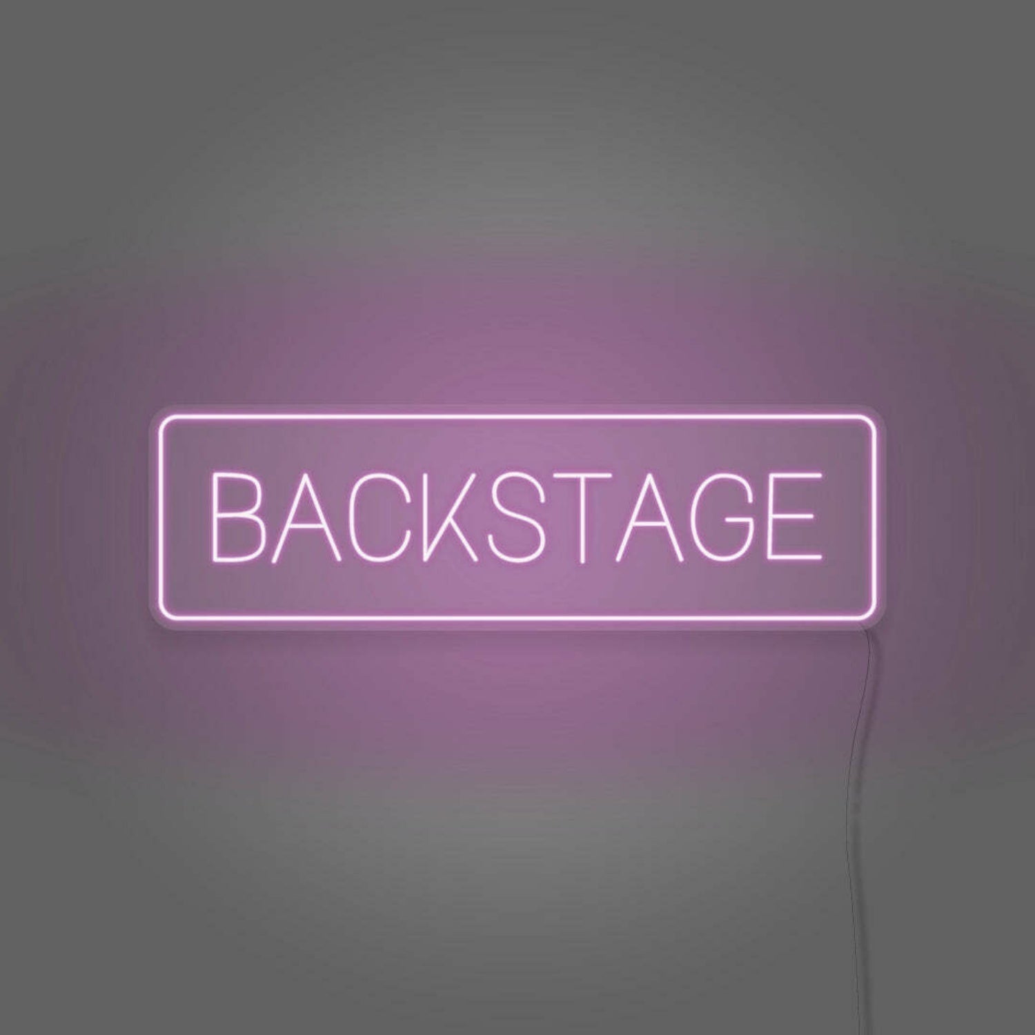 Backstage Neon Behind The Scenes Glamour - Shineneon