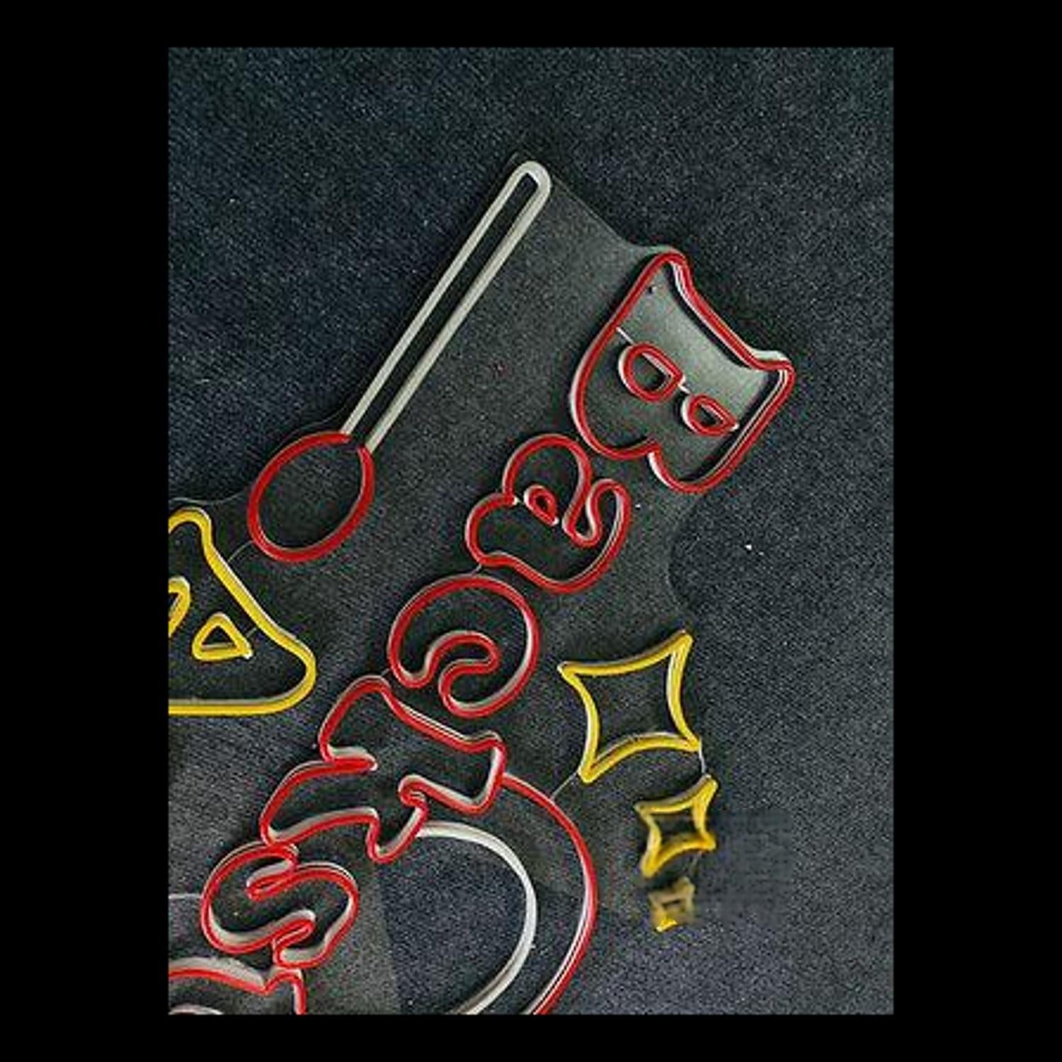Backstreet Asia Retro Red-Yellow Led Neon Sign With Star And Chopsticks For Decor | Shineneon
