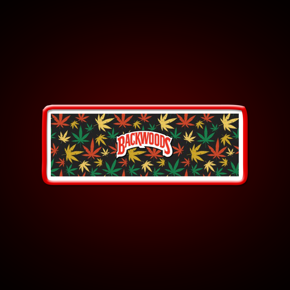 Backwoods Hemp Inspired Green Leaf Led Neon Sign Rgb Color - LED neon sign view 10