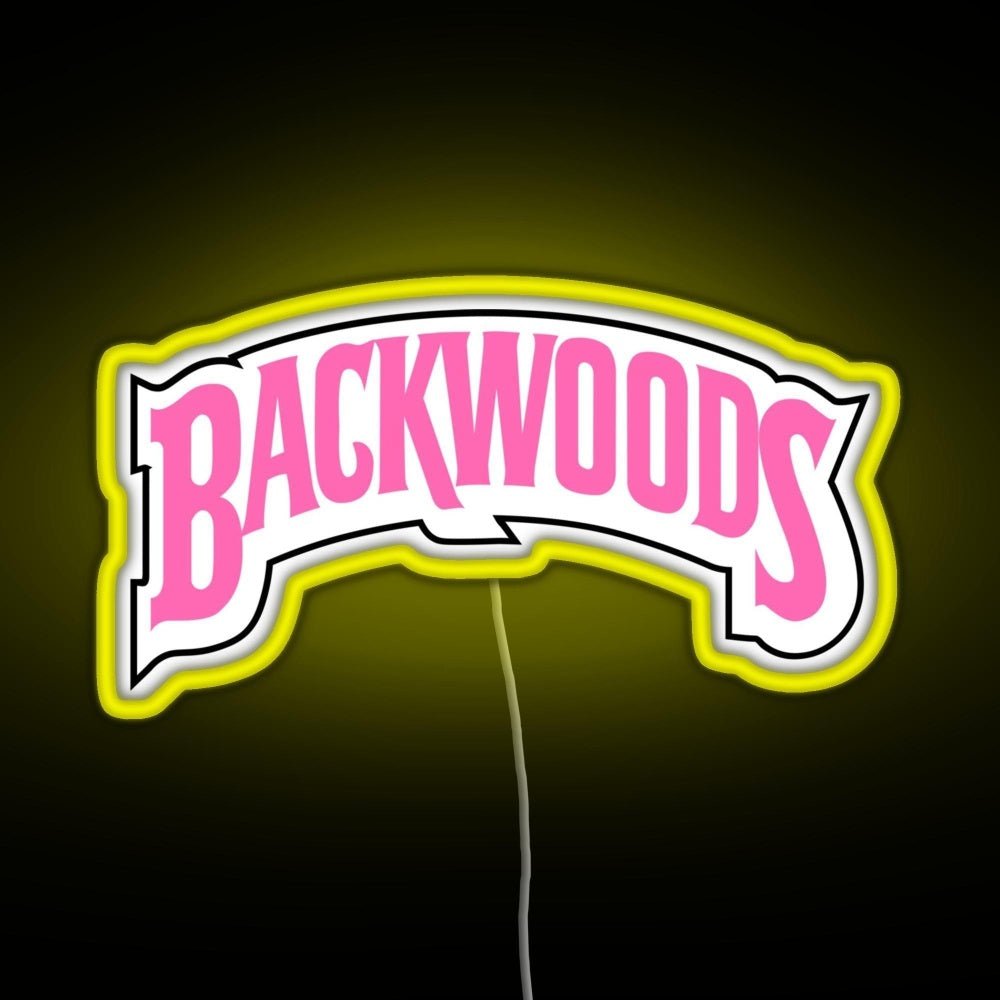 Backwoods Pink Rgb Led Neon Sign Pop Wall Art - Shineneon