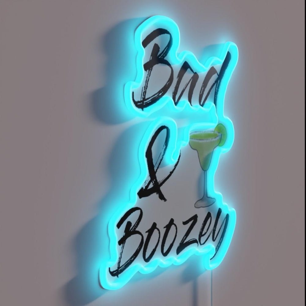 Bad And Boozey Rgb Led Neon Sign - Shineneon