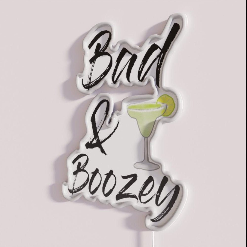 Bad And Boozey Rgb Led Neon Sign - Shineneon