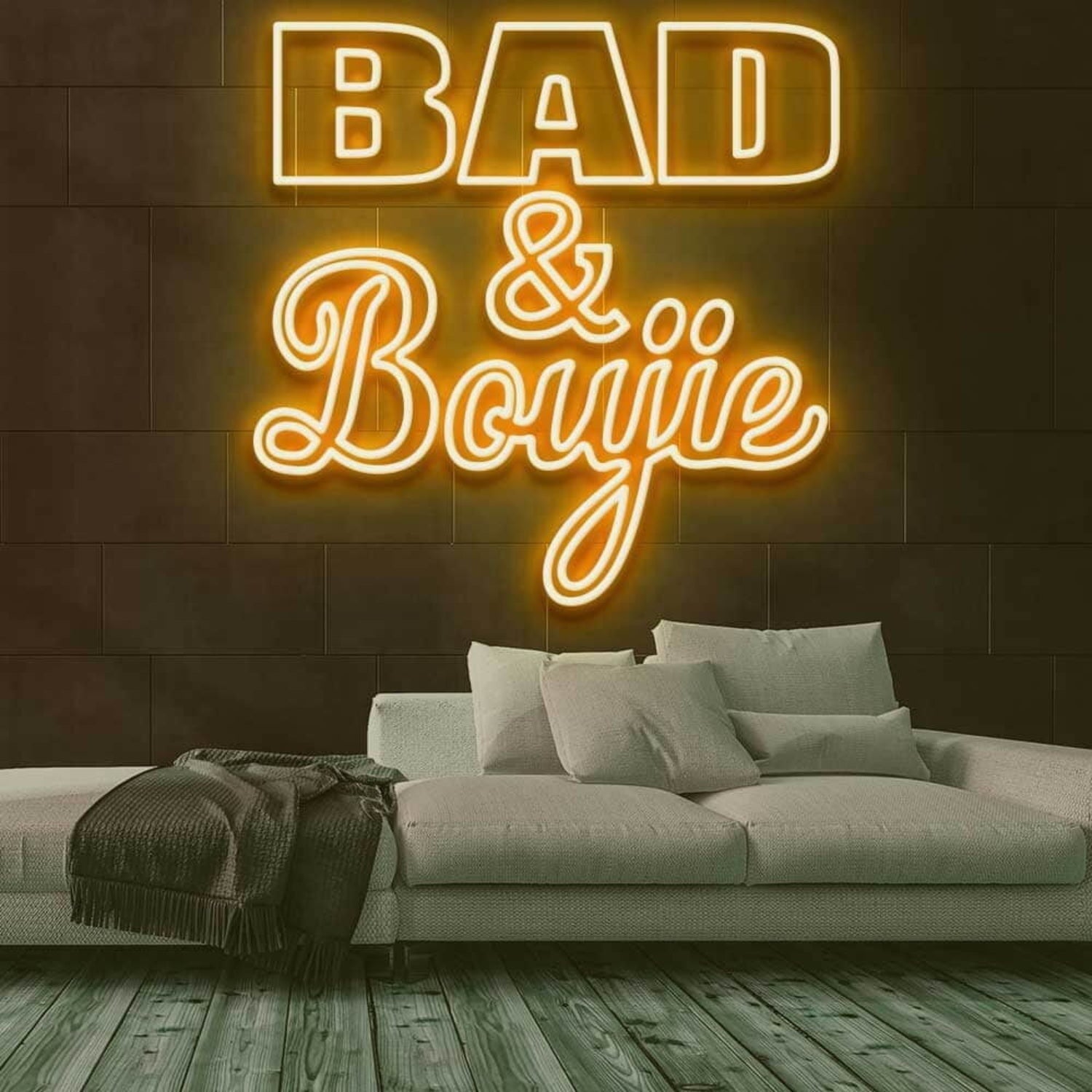 Bad And Boujie Led Neon Sign - Shineneon