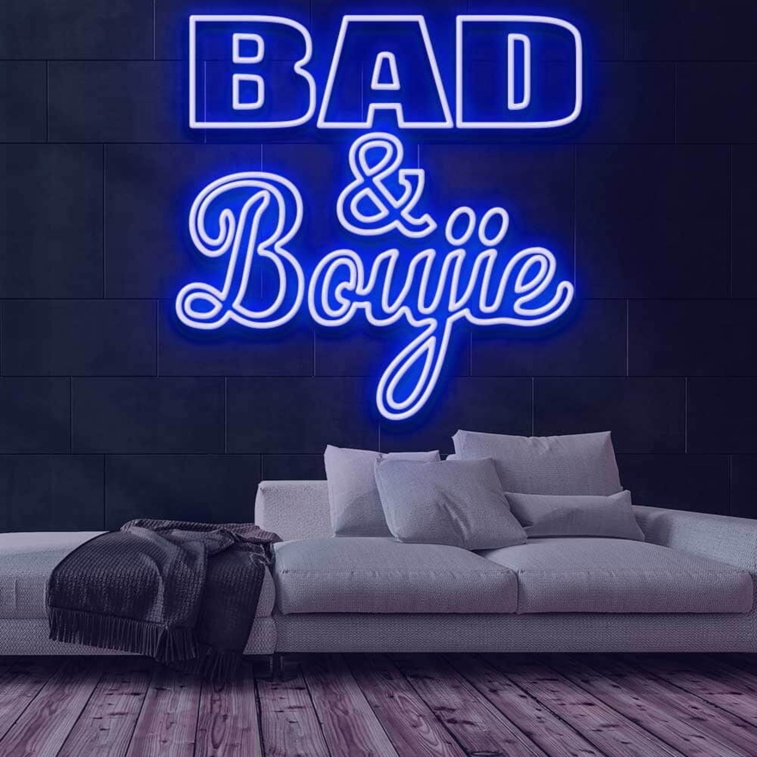 Bad And Boujie Led Neon Sign - Shineneon