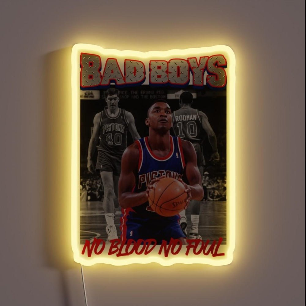 Bad Boy Pistons Rgb Led Neon Sign - Shineneon