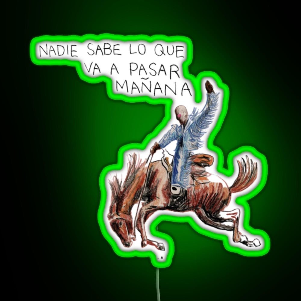 Bad Bunny Album Rgb Neon Sign - Shineneon