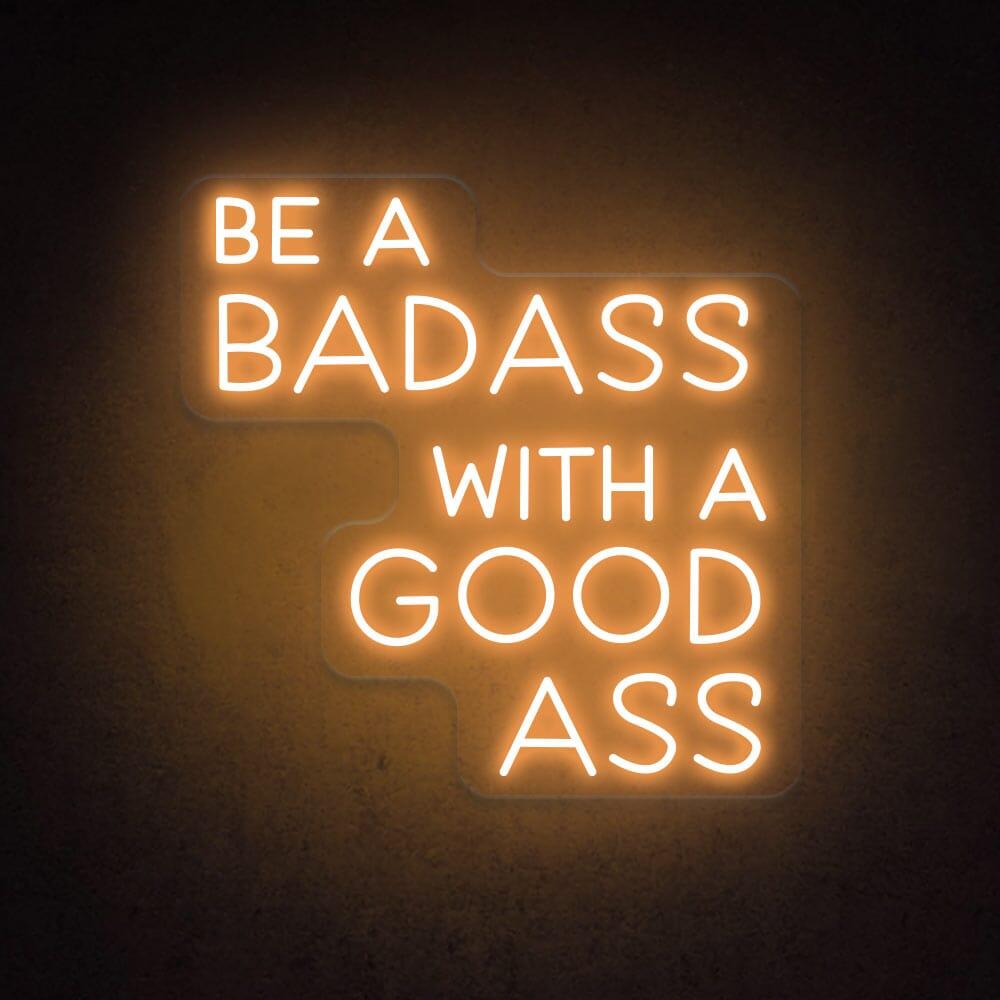 Badass Good Ass Bright Pink Led Neon Sign Home Decor | Shineneon