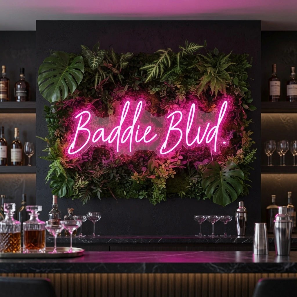 Baddie Blud LED Neon Sign Wall Neon Sign - Shineneon