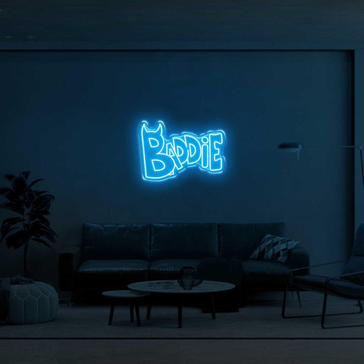 Baddie Devil Pink Led Neon Sign For Modern Home Decor | Shineneon