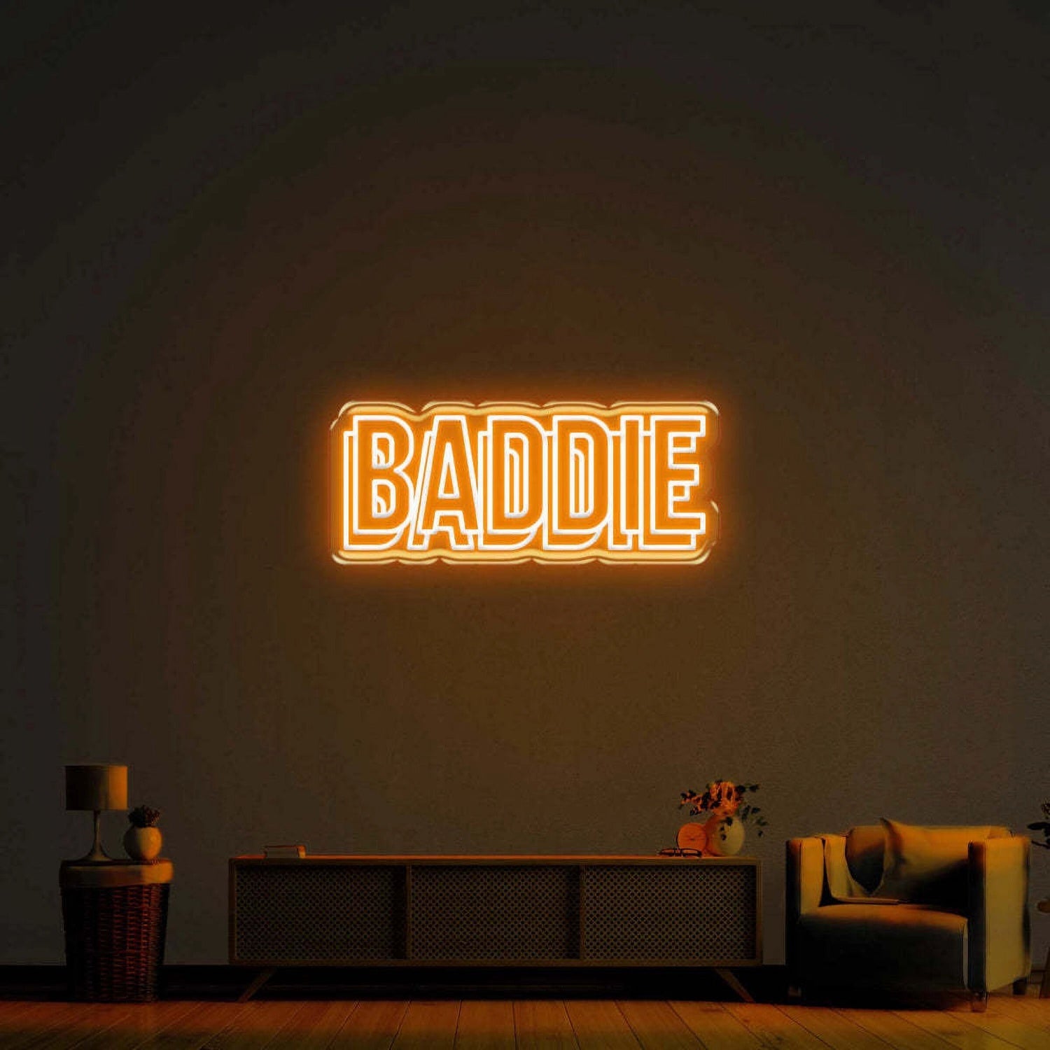 Baddie Double Led Neon Sign - Shineneon