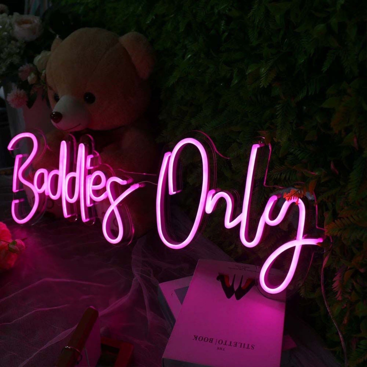 Baddies Only Led Neon Sign - Shineneon
