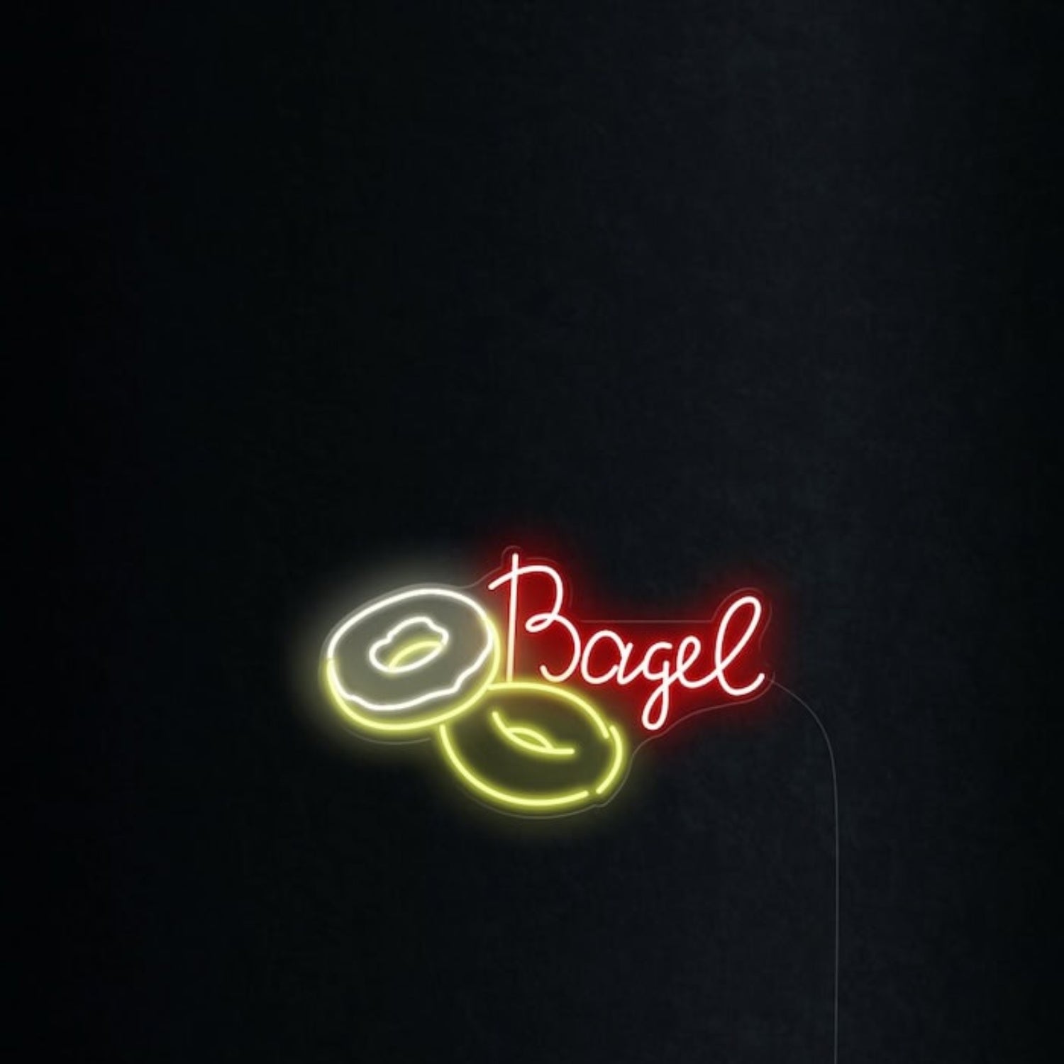 Bagel Light-Up Led Neon Sign Wall Art | Shineneon
