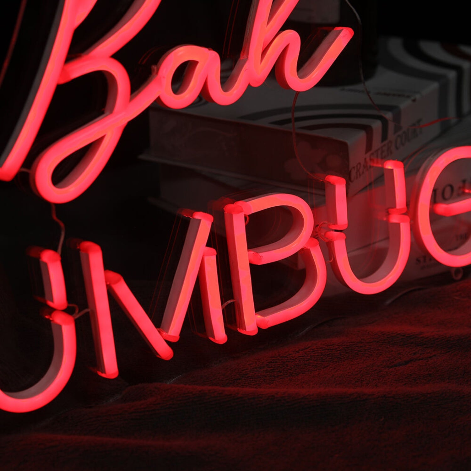 Bah Humbug Led Neon Sign For Humorous And Holiday Themes | Shineneon