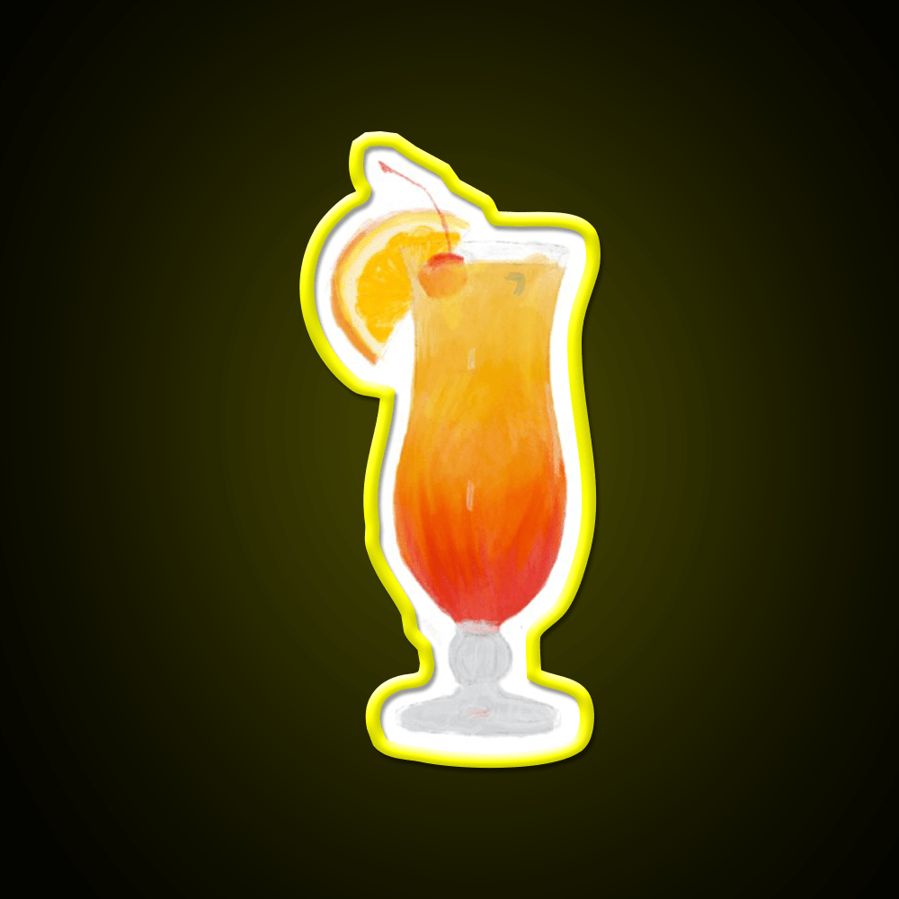 Bahama Mama Cocktail Bar Decor Led Neon Sign Rgb Color - Shineneon