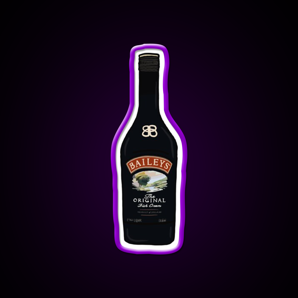 Baileys Cocktail Bar Decor Led Neon Sign Rgb Color - LED neon sign view 9