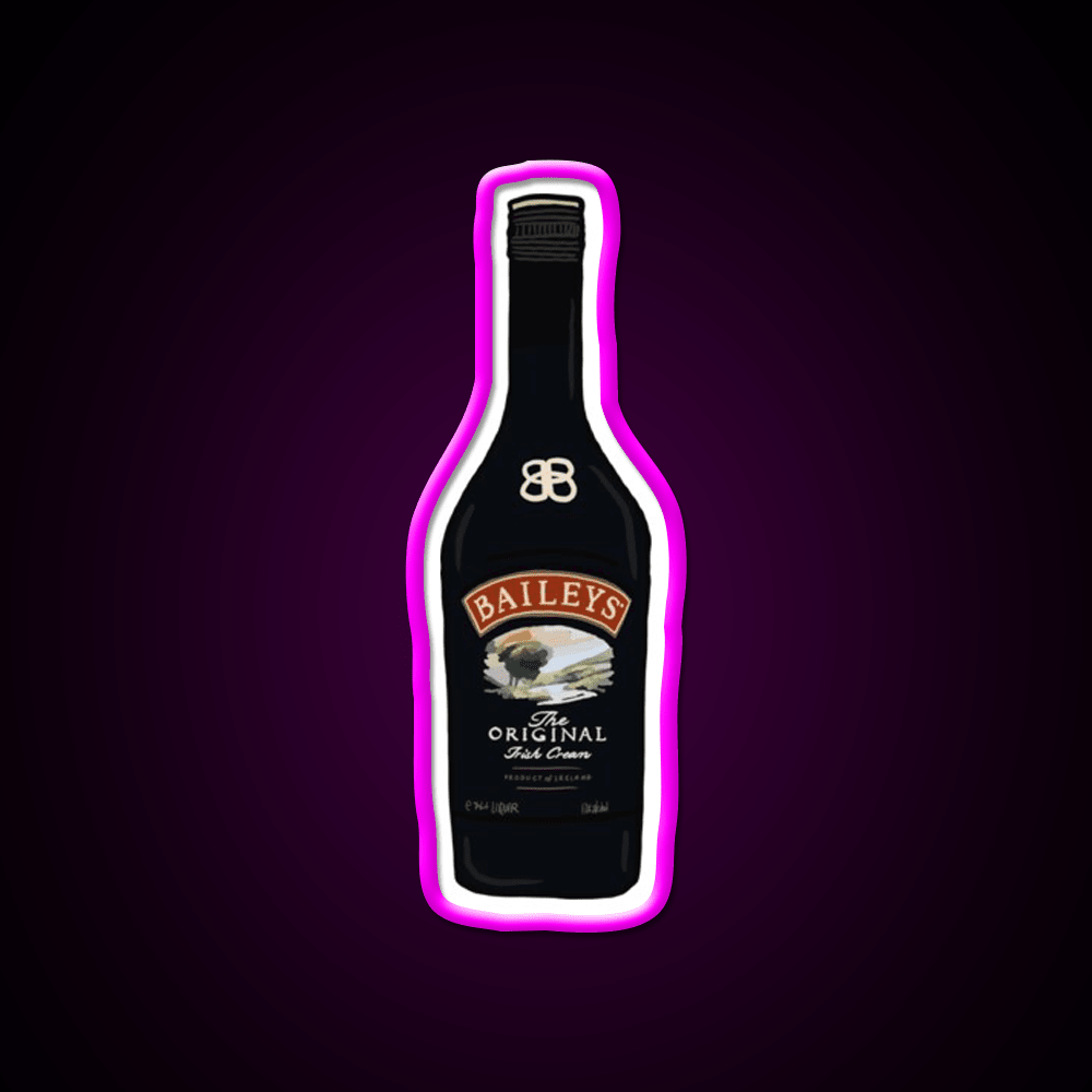 Baileys Cocktail Bar Decor Led Neon Sign Rgb Color - Shineneon