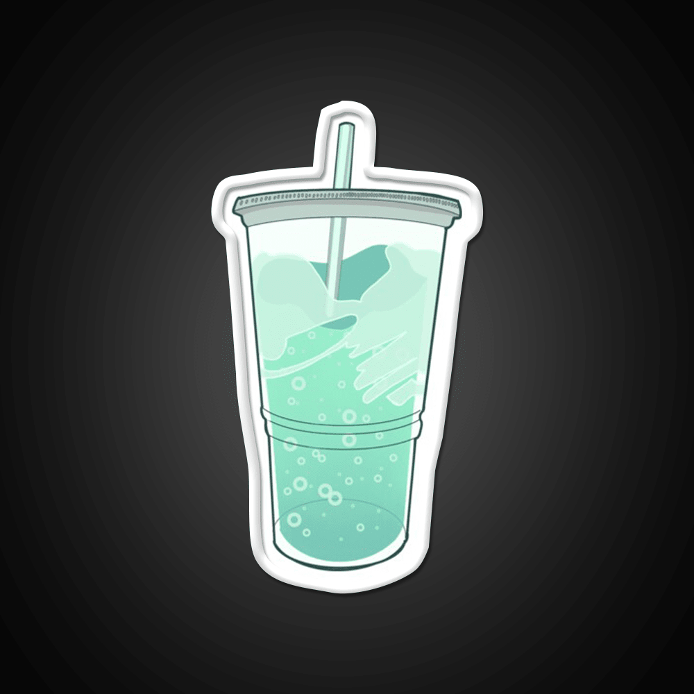 Baja Blast Fast Food Led Neon Sign For Burger Place Wall Art Rgb Color - Shineneon
