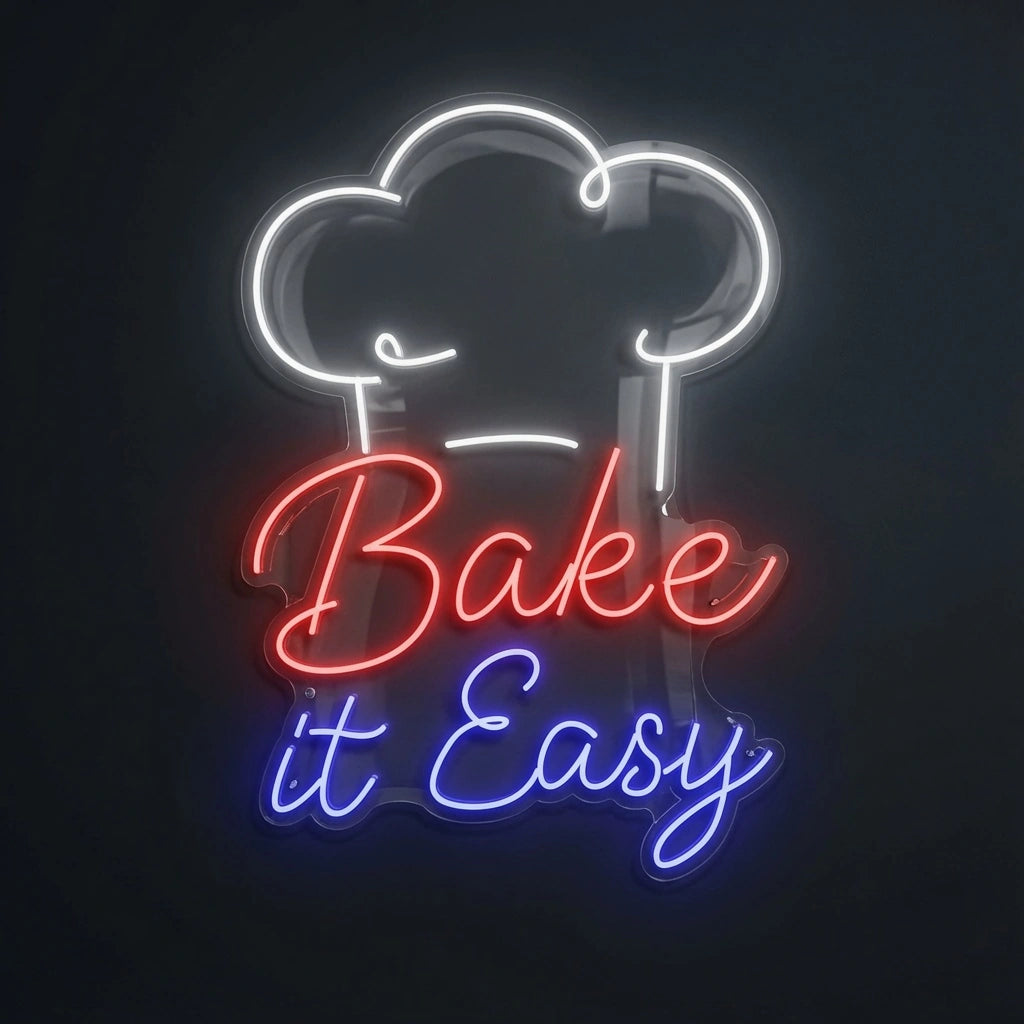 Bake It Easy Wall Decor LED Neon Sign - 01 Original Product Image