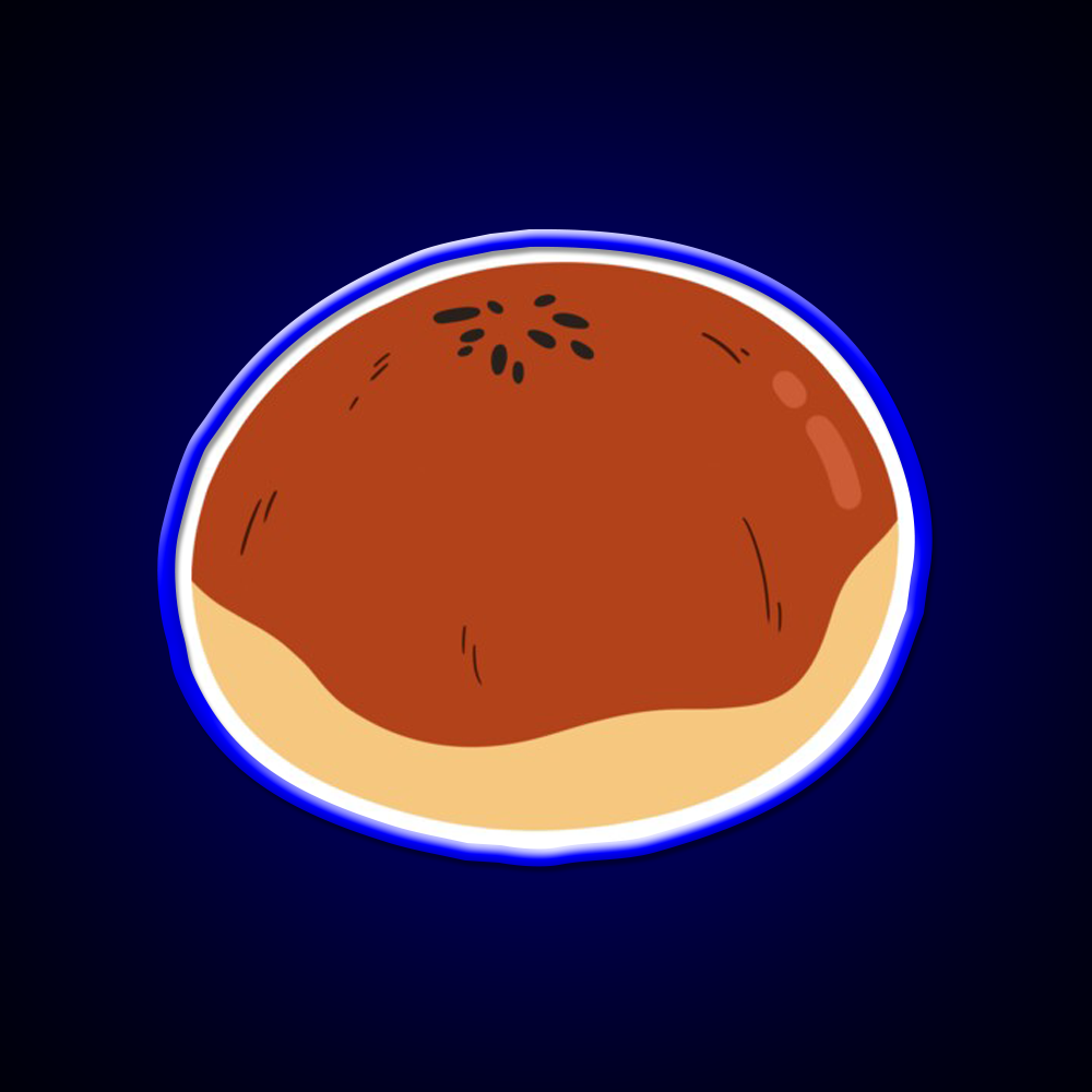 Baked Char Siu Bao Led Neon Sign Chinese Food Rgb Color