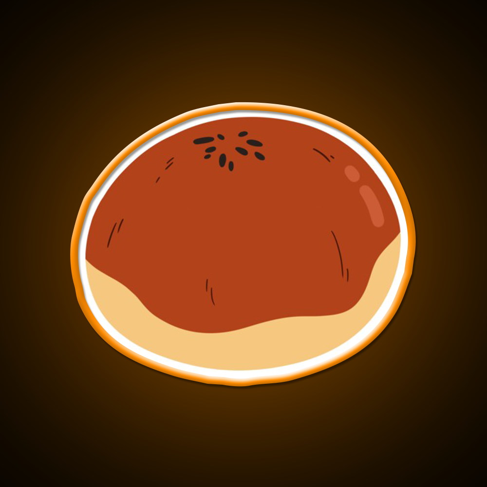 Baked Char Siu Bao Led Neon Sign Chinese Food Rgb Color