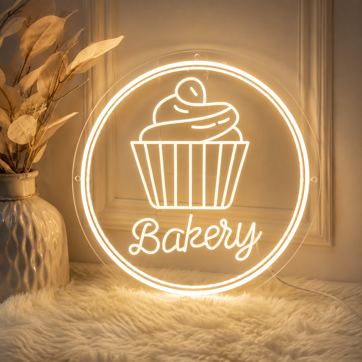 Bakery LED Neon Sign Bedroom Decor - 01 Original Product Image
