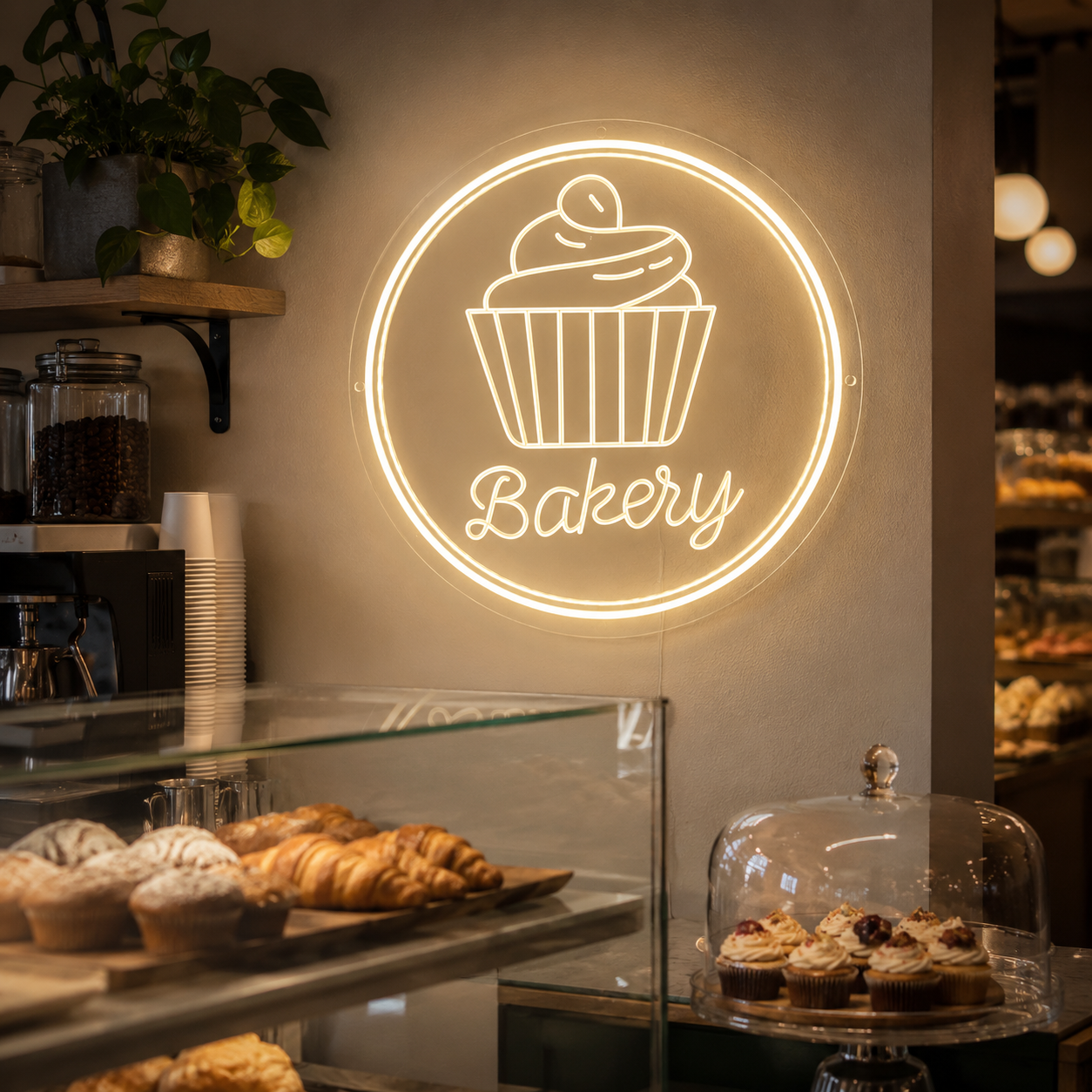 Bakery LED Neon Sign Bedroom Decor - 02 High-Converting Product Image