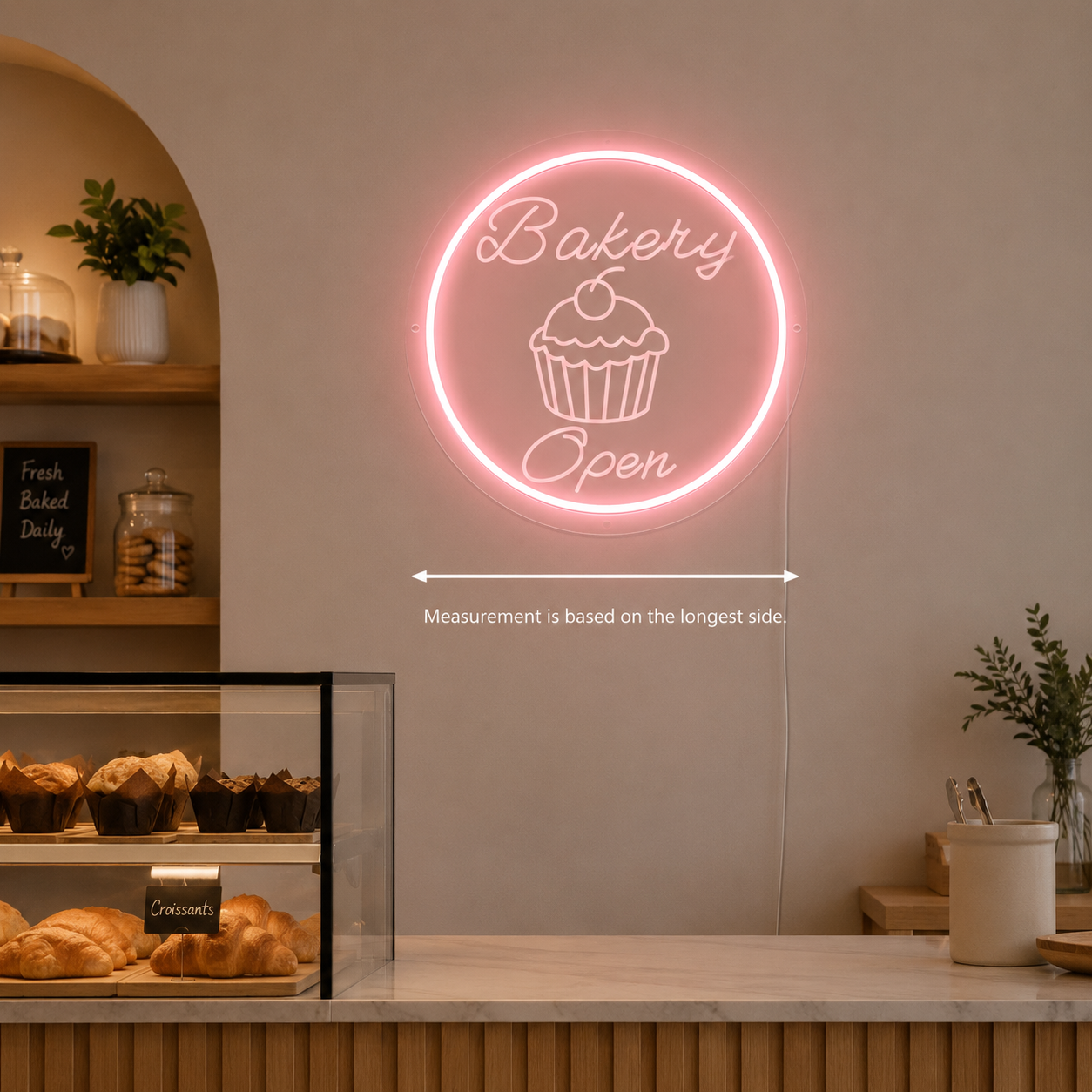 Bakery Open LED Neon Sign Wall Neon Sign - 04 Size Image