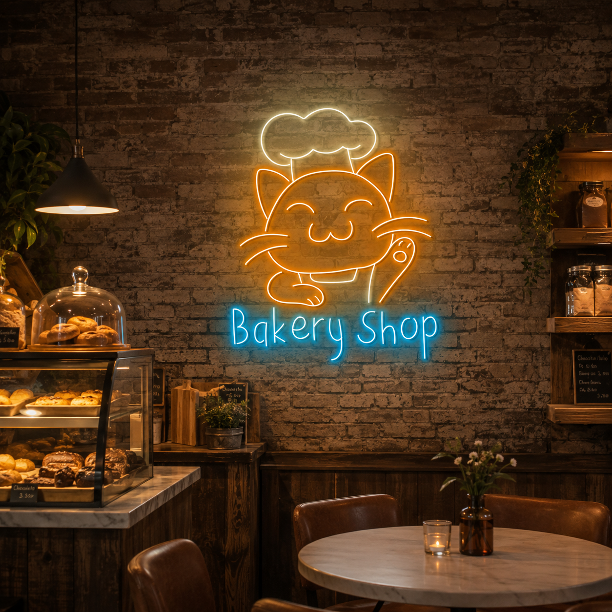 Bakery Shop LED Neon Sign - 02 High-Converting Product Image