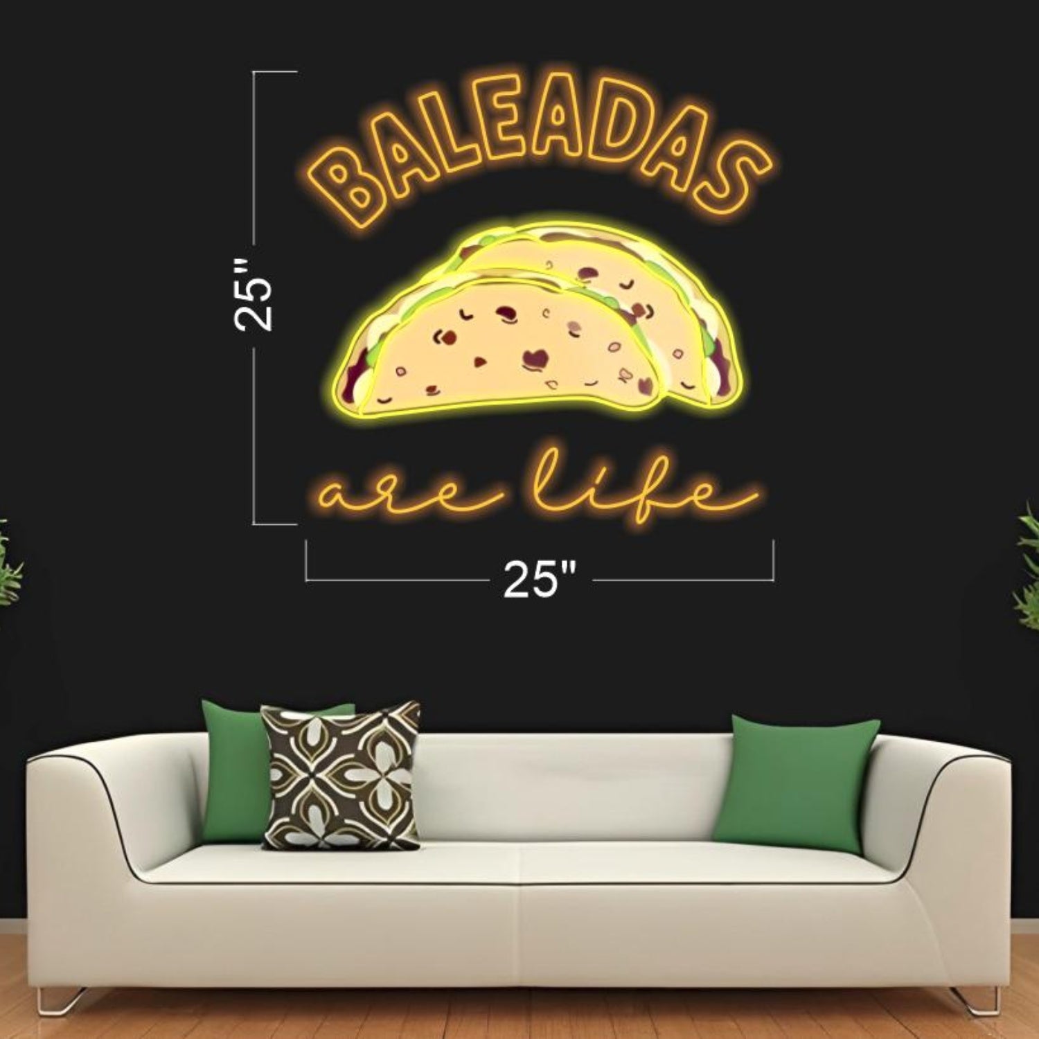 Baleadas Are Life Led Neon Sign For Restaurant Home Decor | Shineneon