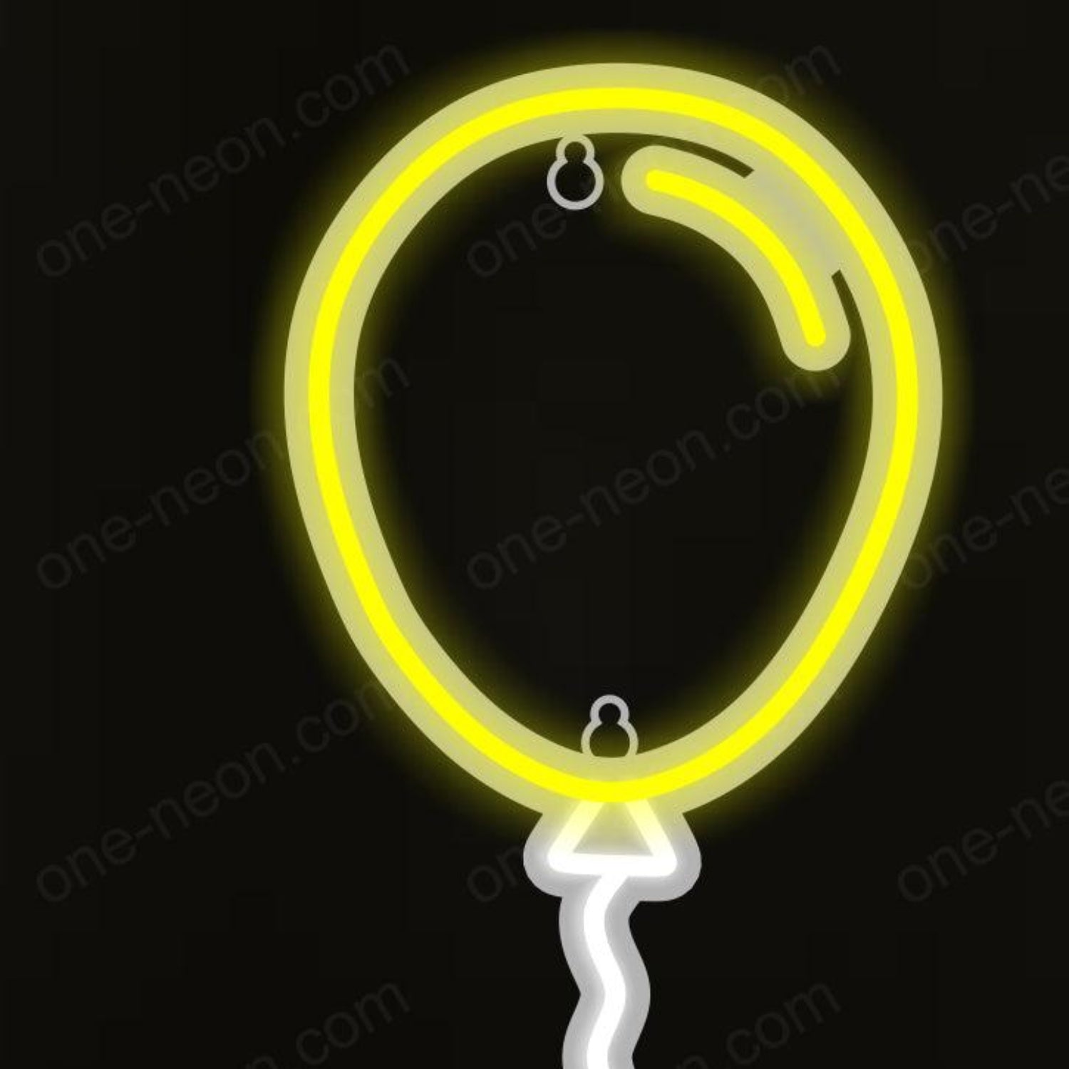 Balloon Yellow-White Cartoon Led Neon Sign For Kids Room And Store Display | Shineneon