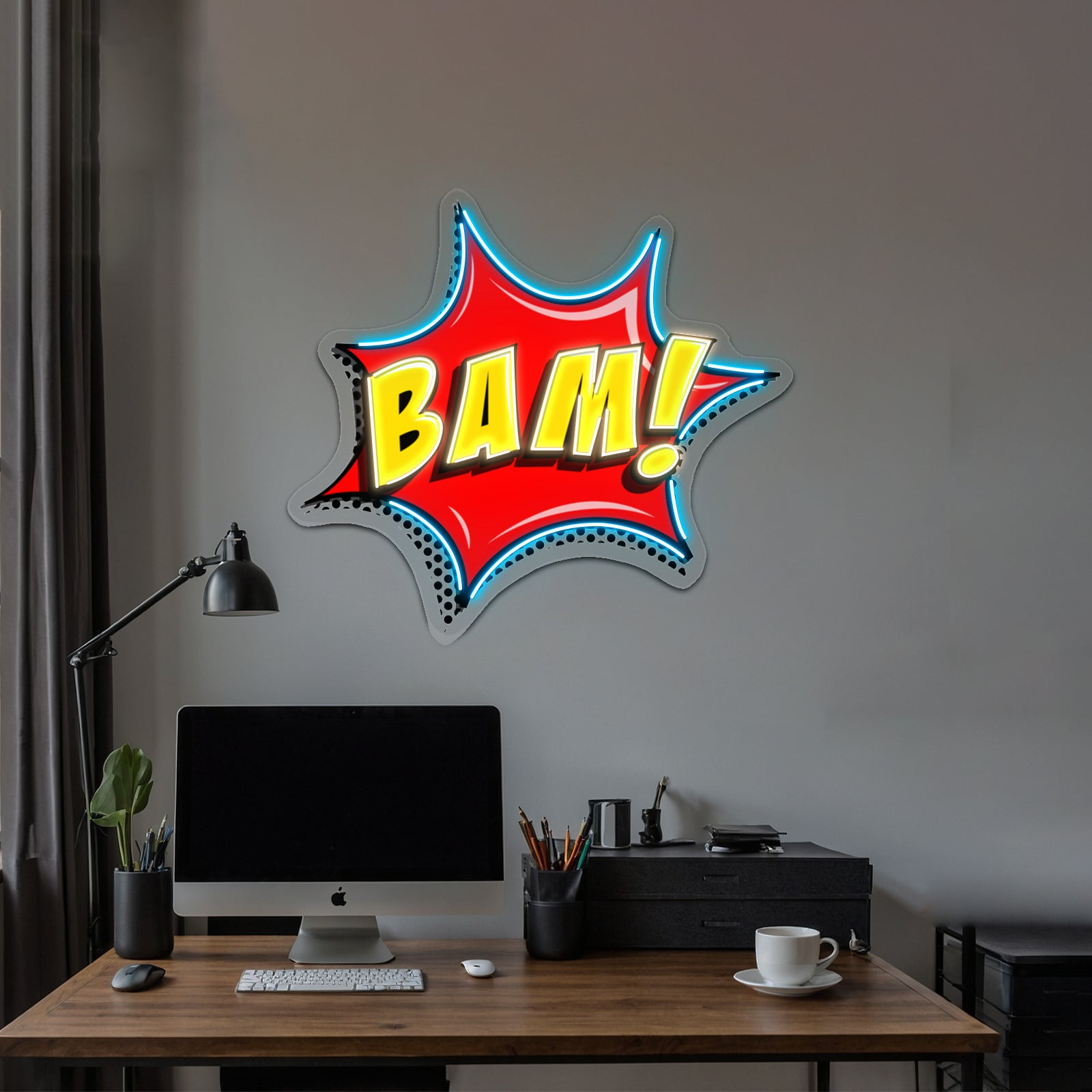Bam Artwork Led Neon Sign