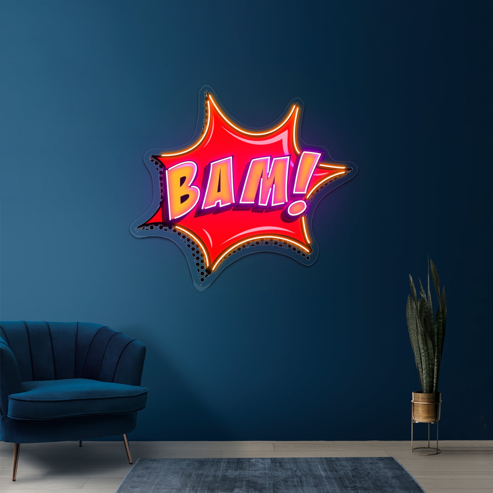 Banana Boat Artwork Led Neon Sign