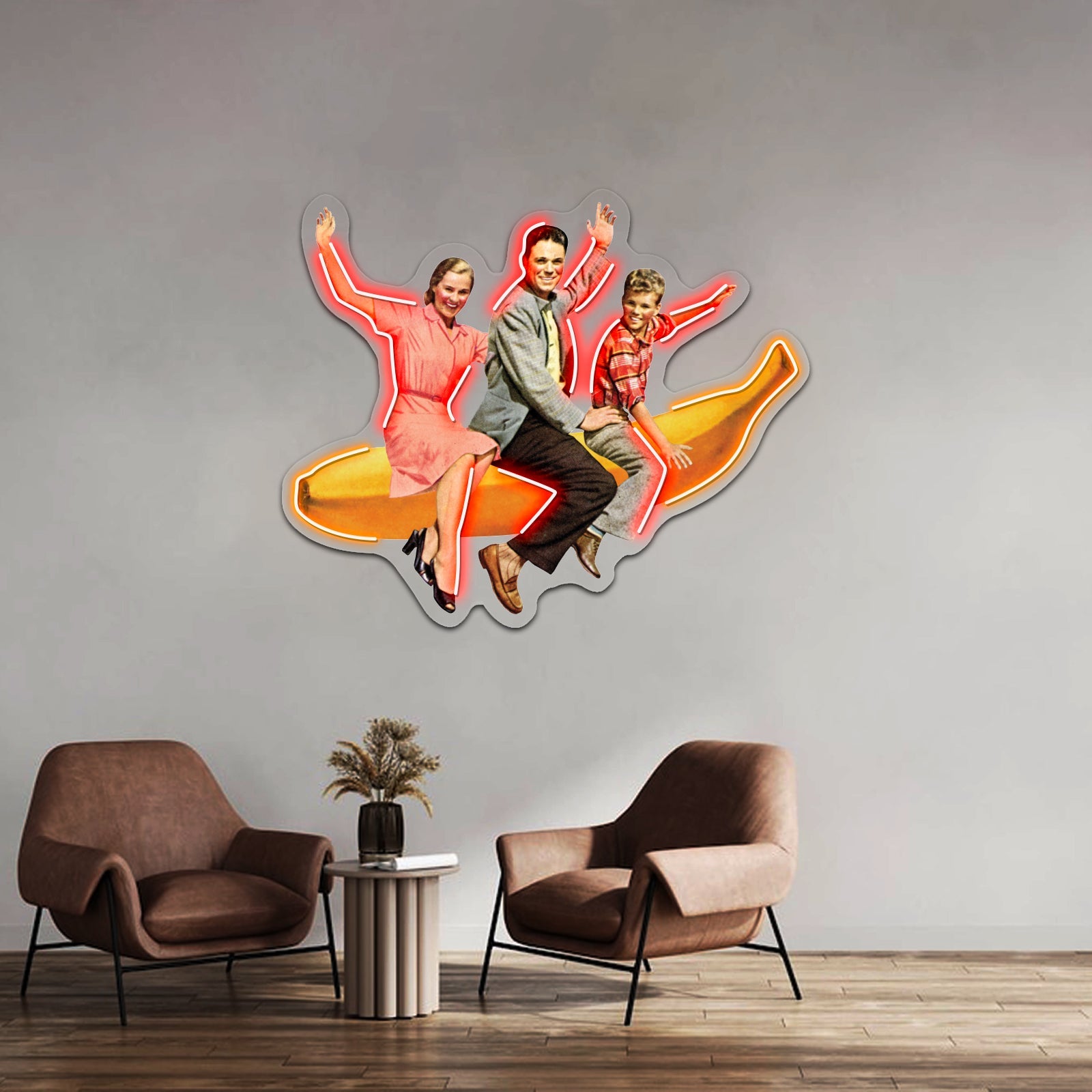 Banana Boat Artwork Led Neon Sign - Shineneon
