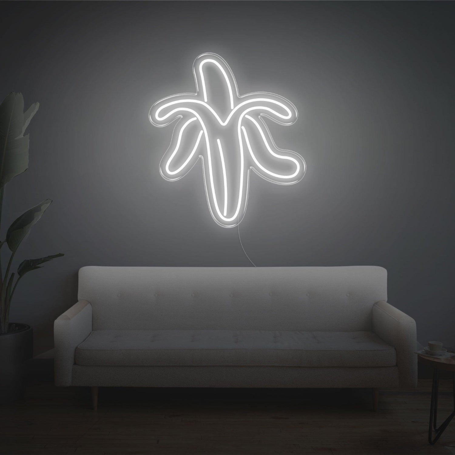 Banana Peel Yellow Led Neon Sign For Home And Cafe Decor | Shineneon