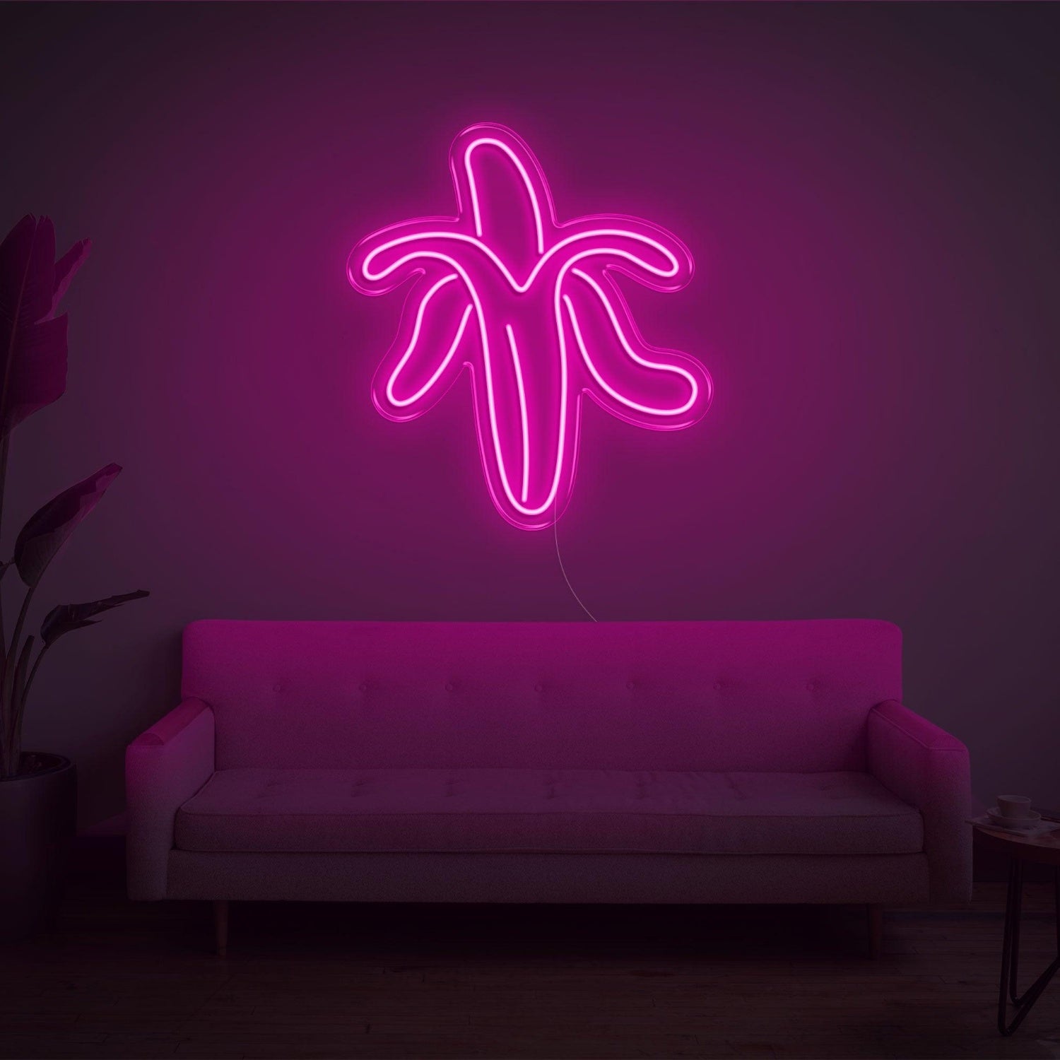 Banana Peel Yellow Led Neon Sign For Home And Cafe Decor | Shineneon