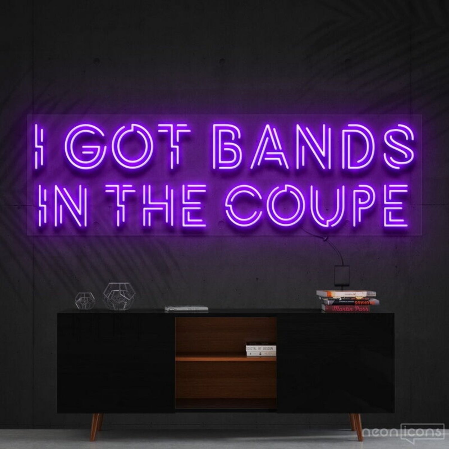 Bands In The Coupe Led Neon Sign Fmusic And Urban Decor - Shineneon