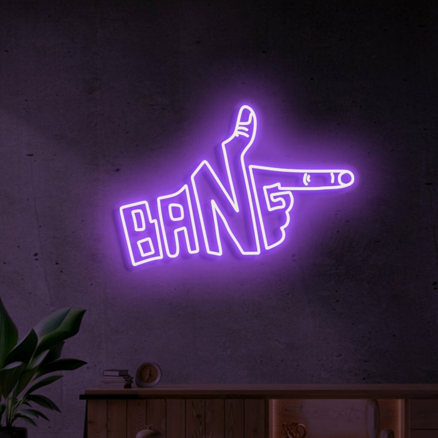 Bang Neon Light Startling Impact And Excitement - Shineneon